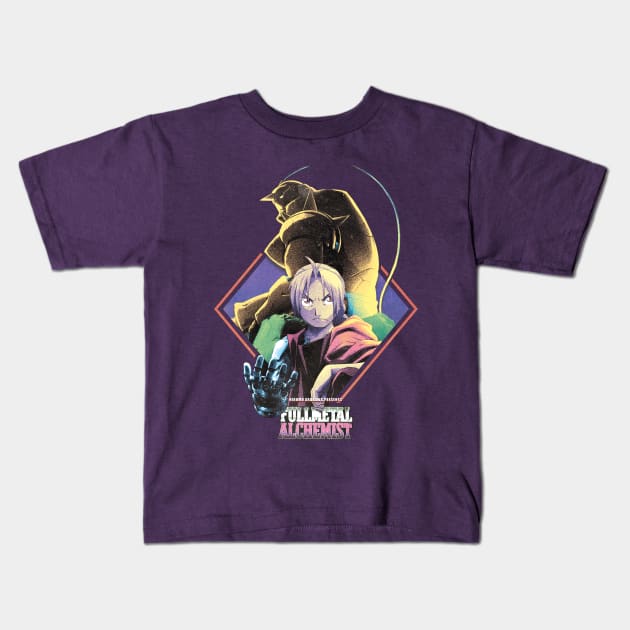 Fullmetal Alchemist Kids T-Shirt by geeeeeeeeeeeek